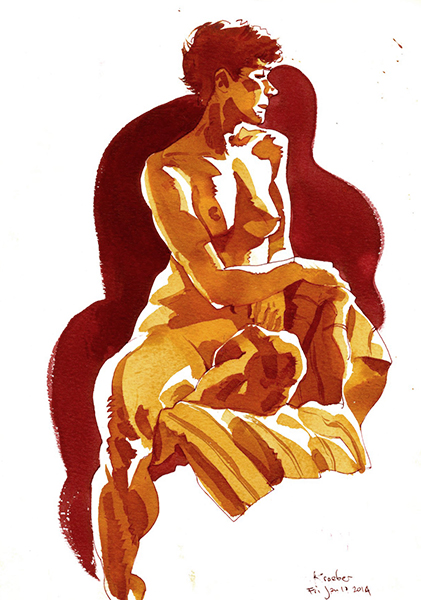 Kroeber figure drawing